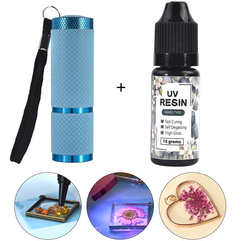 Uv Resin Clear Hard - 10g 25g resina uv duro diy