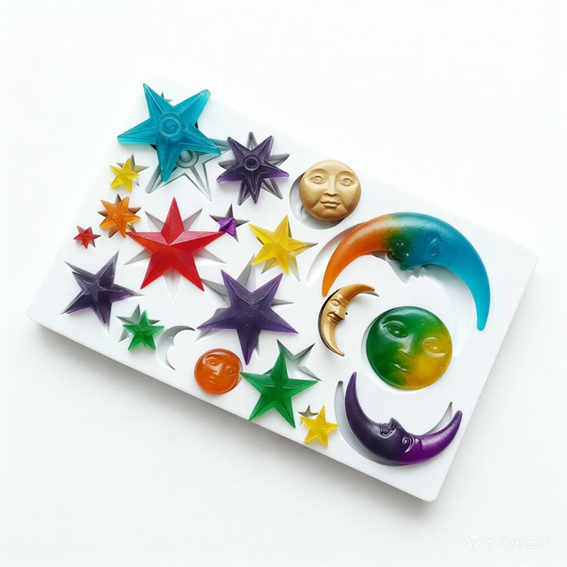 Resin Art Mould - Moldes de argila polimérica com sol,