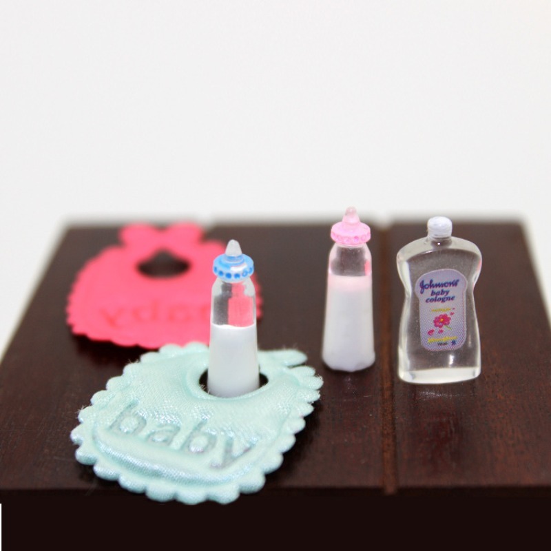 Resin Art Bottle - DOLLHOUSE Modelo de cena de brinquedo
