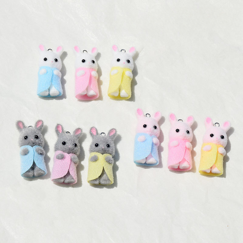 Resin Art Notes - 3 pçs 3d reunindo resina coelho