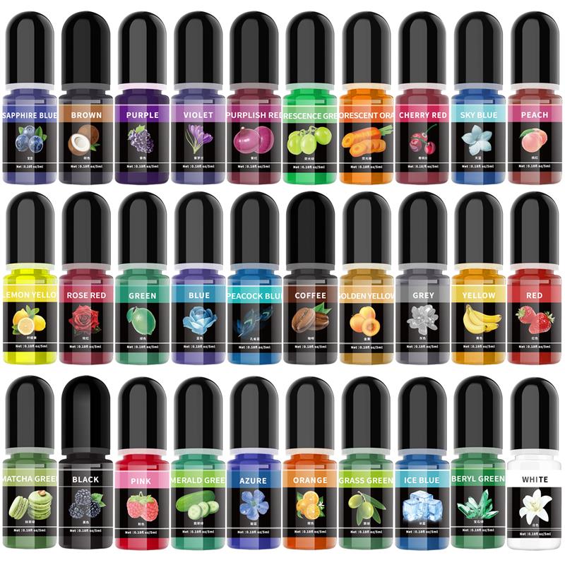 Resin Art Bottle - 5ml/garrafa pigmento de resina epóxi líquido