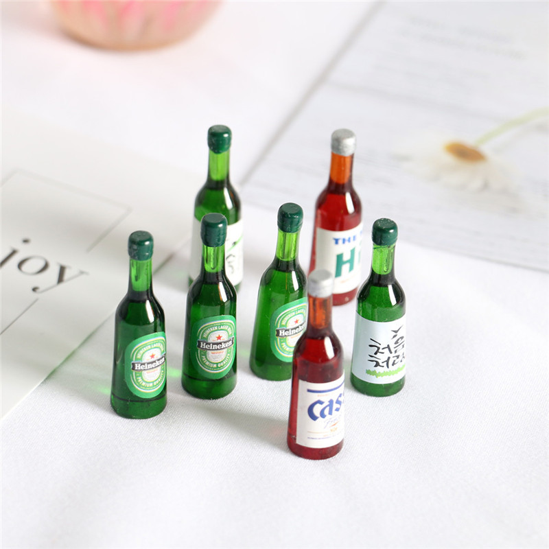 Resin Art Bottle - Mini garrafa de cerveja para casa