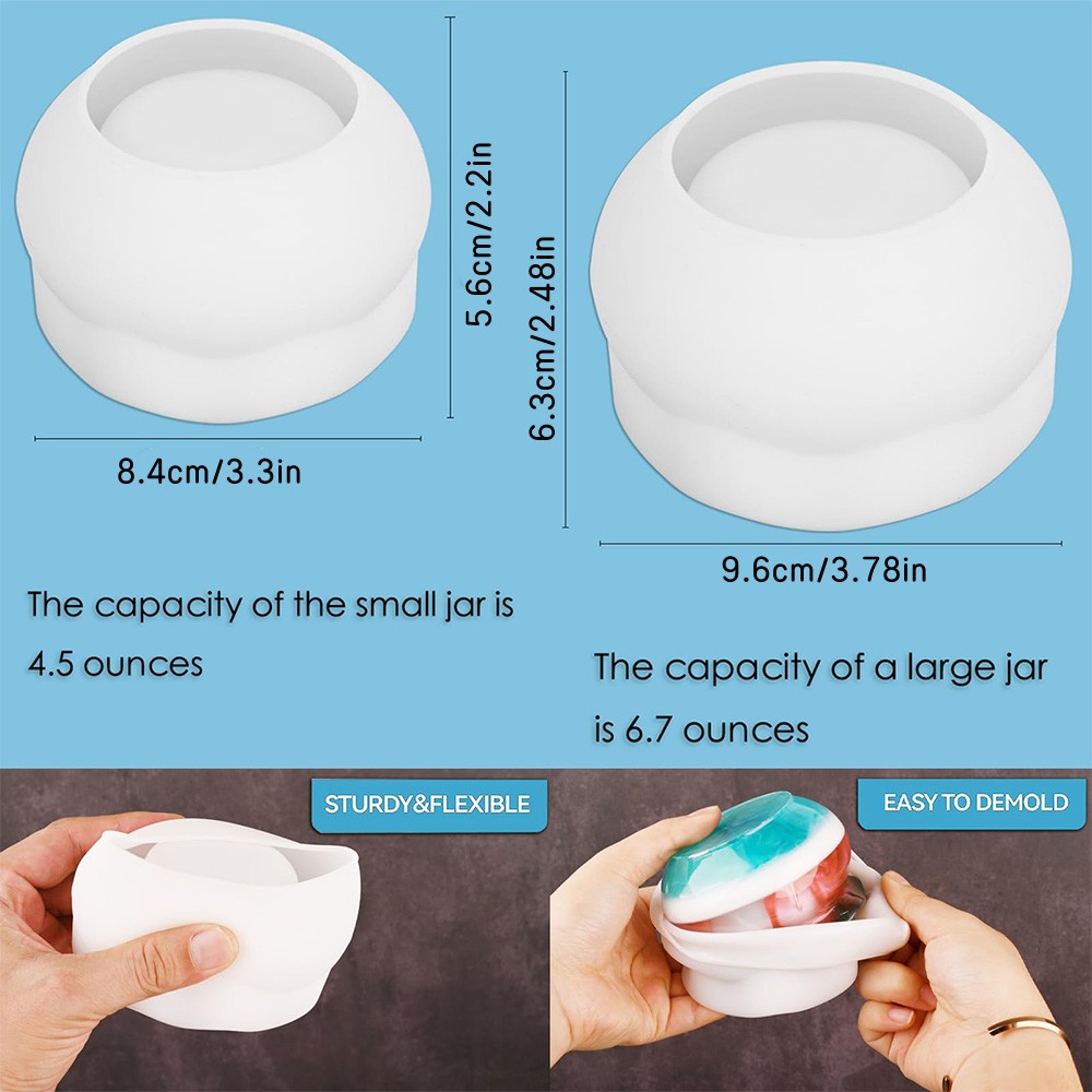 Molde De Caixa De Armazenament - Resin Art Mould avaliação e preço