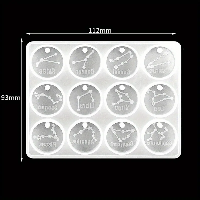 12 moldes de resina de constel - Resin Art Liquid avaliação e preço