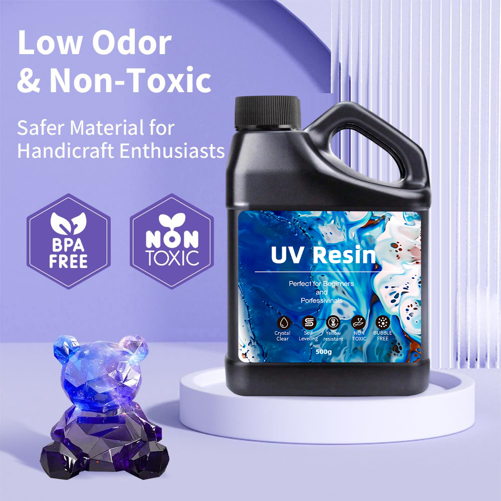 Resina UV 500-1000g - Kit de R - Uv Resin Clear Hard avaliação e preço