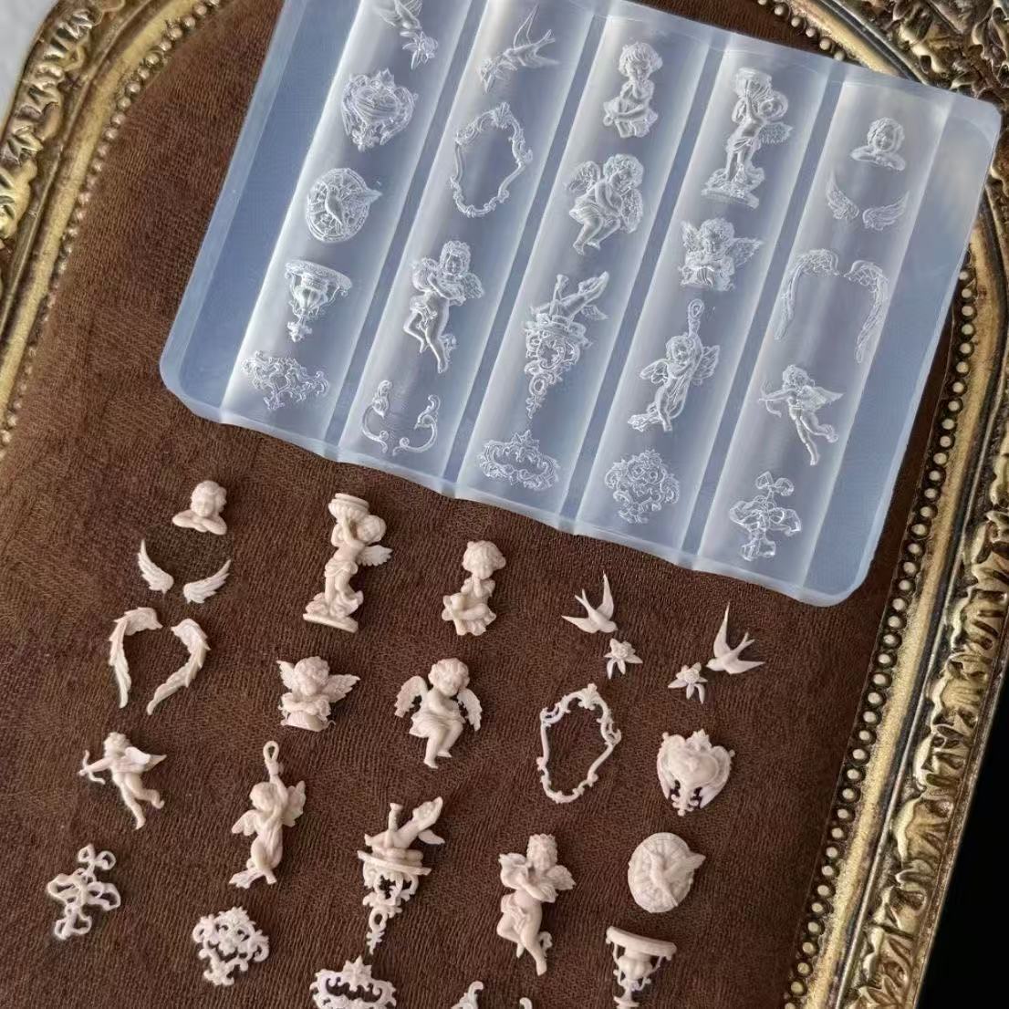 Molde de Silicone de Alta Qual - Resin Art Templates Free avaliação e preço