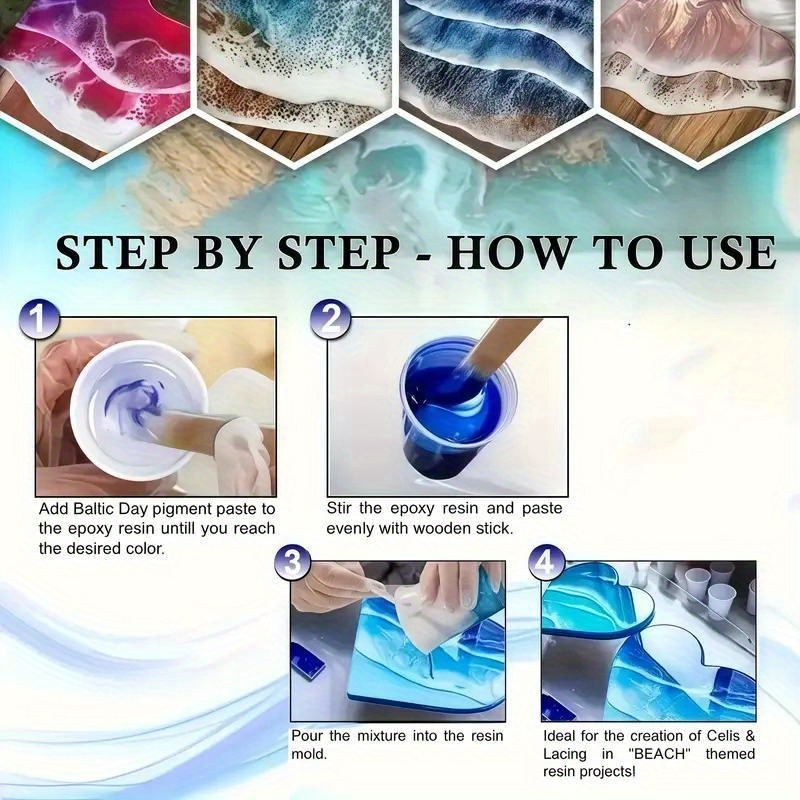 24 Cores/8 Cores 5 Gramas 0. 1 - Resin Dye Opaque avaliação e preço