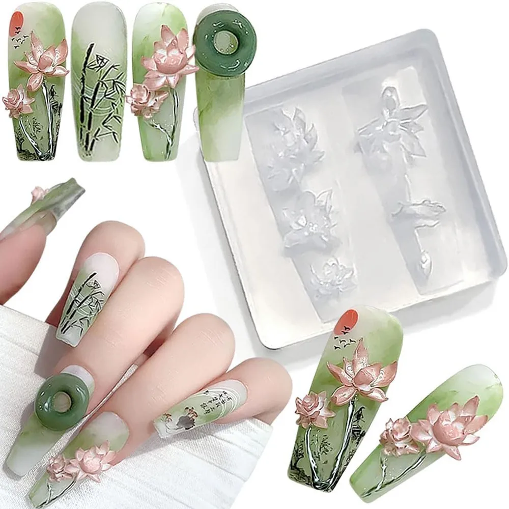 Moldes de silicone para design - Resin Art Templates Free avaliação e preço
