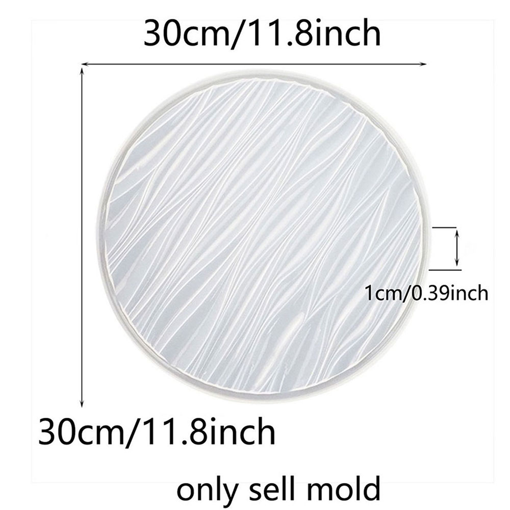 Molde de Silicone Grande Redon - Resin Art Liquid avaliação e preço