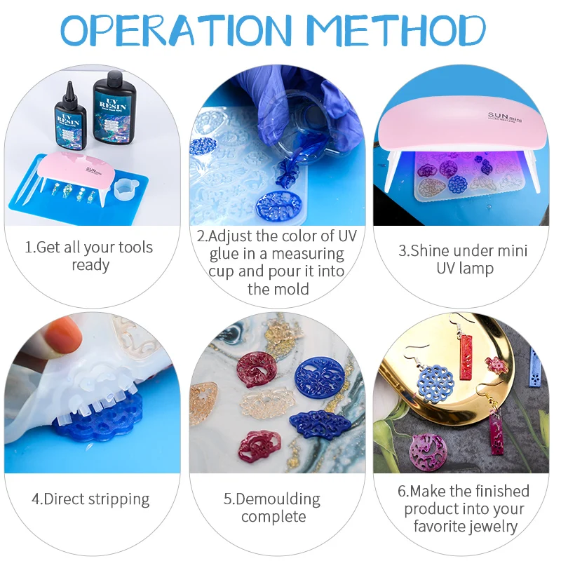 Kit de cola de resina uv dura, - Uv Resin Clear Hard avaliação e preço