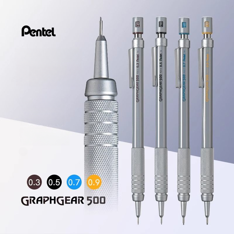 1pc pentel graphgear 500 desen - Pentel Pen Graphgear avaliação e preço