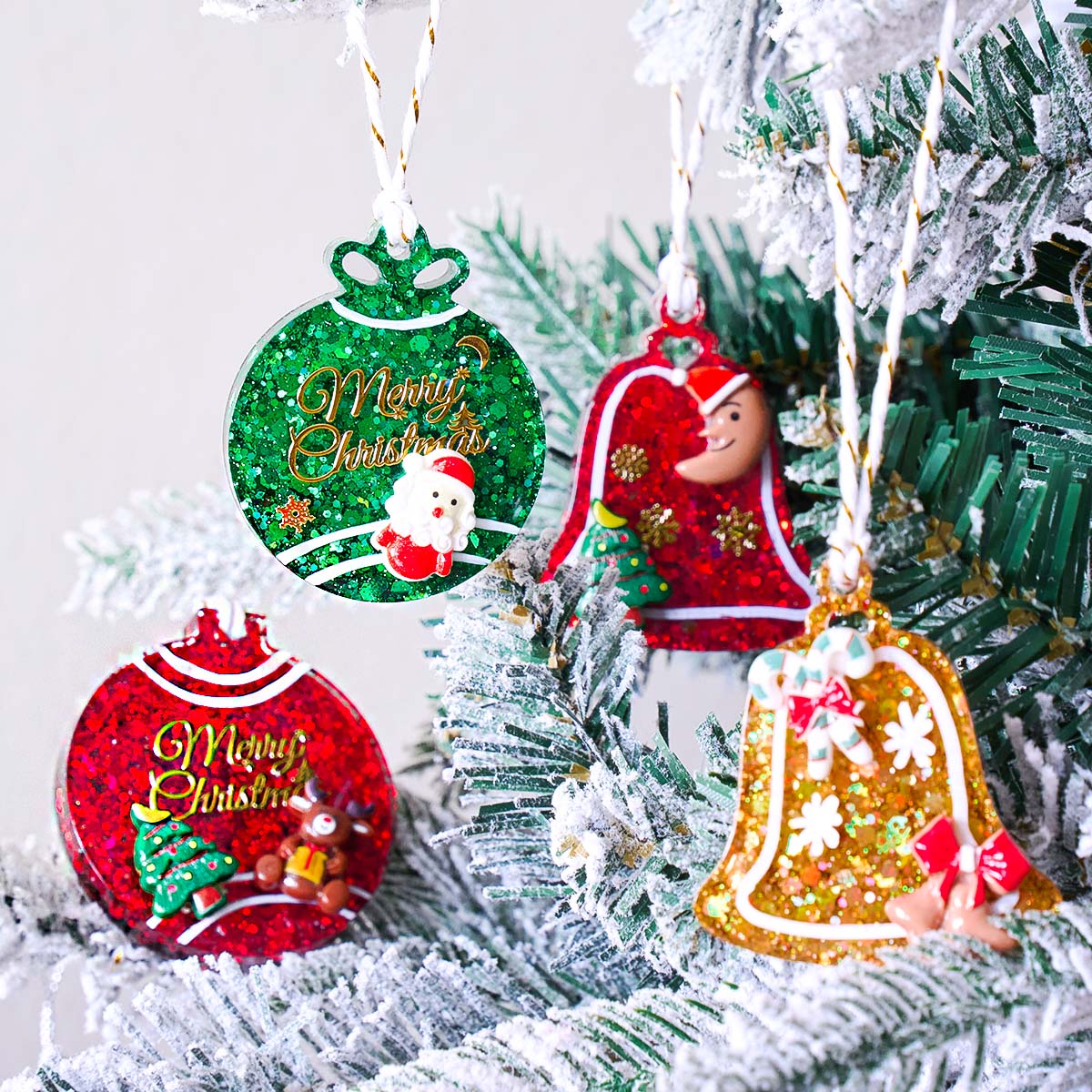 Etiqueta de natal pingente mol - Resin Art Mould avaliação e preço