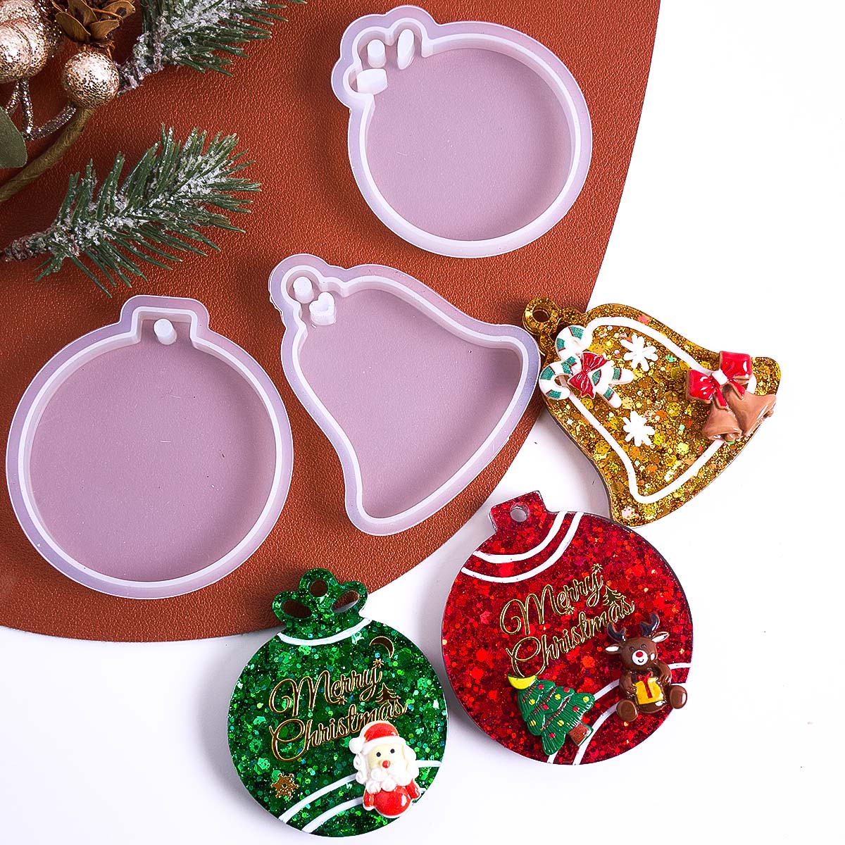 Etiqueta de natal pingente mol - Resin Art Mould avaliação e preço