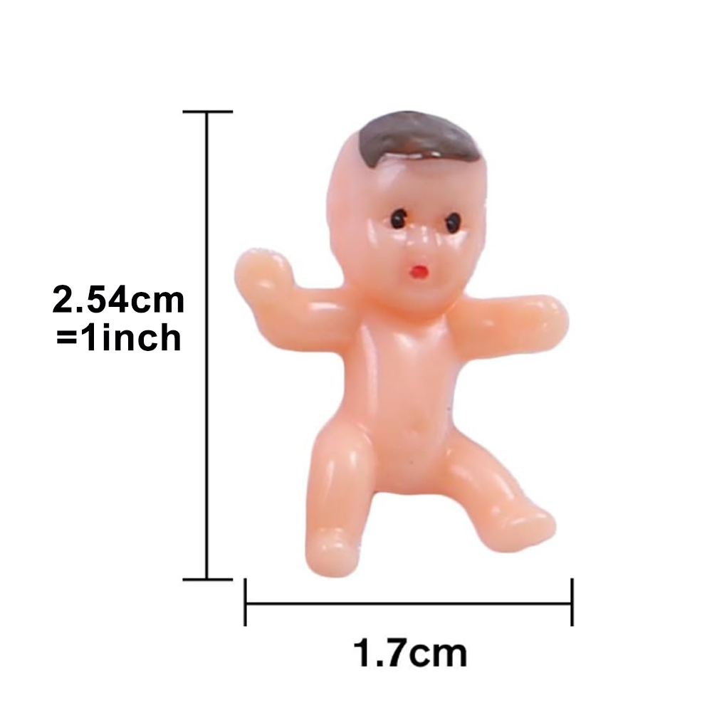 30/60/100 pçs mini bebês de pl - Resin Art Bottle avaliação e preço