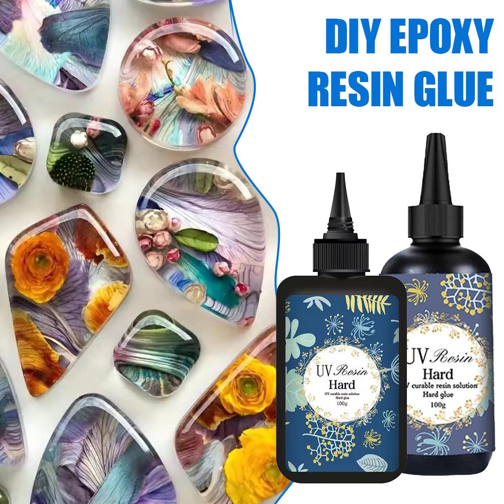 1/2 Peças Resina UV Cristalina - Uv Resin Clear Hard avaliação e preço