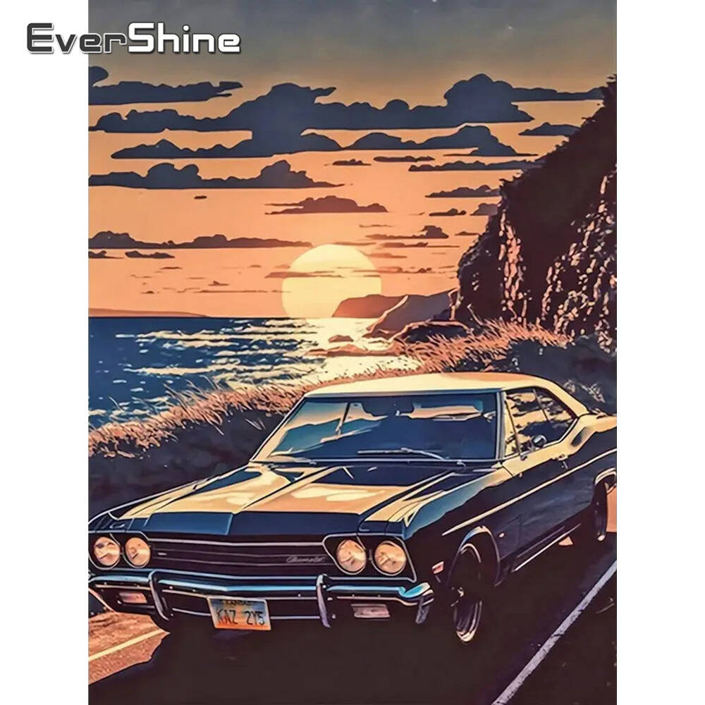 Evershine pintura diamante cão - Resin Art Wallpaper avaliação e preço
