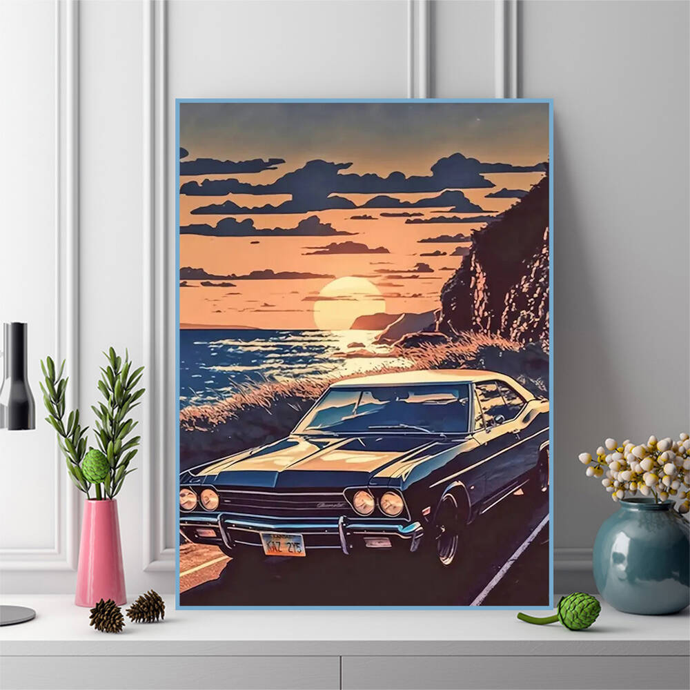 Evershine pintura diamante cão - Resin Art Wallpaper avaliação e preço