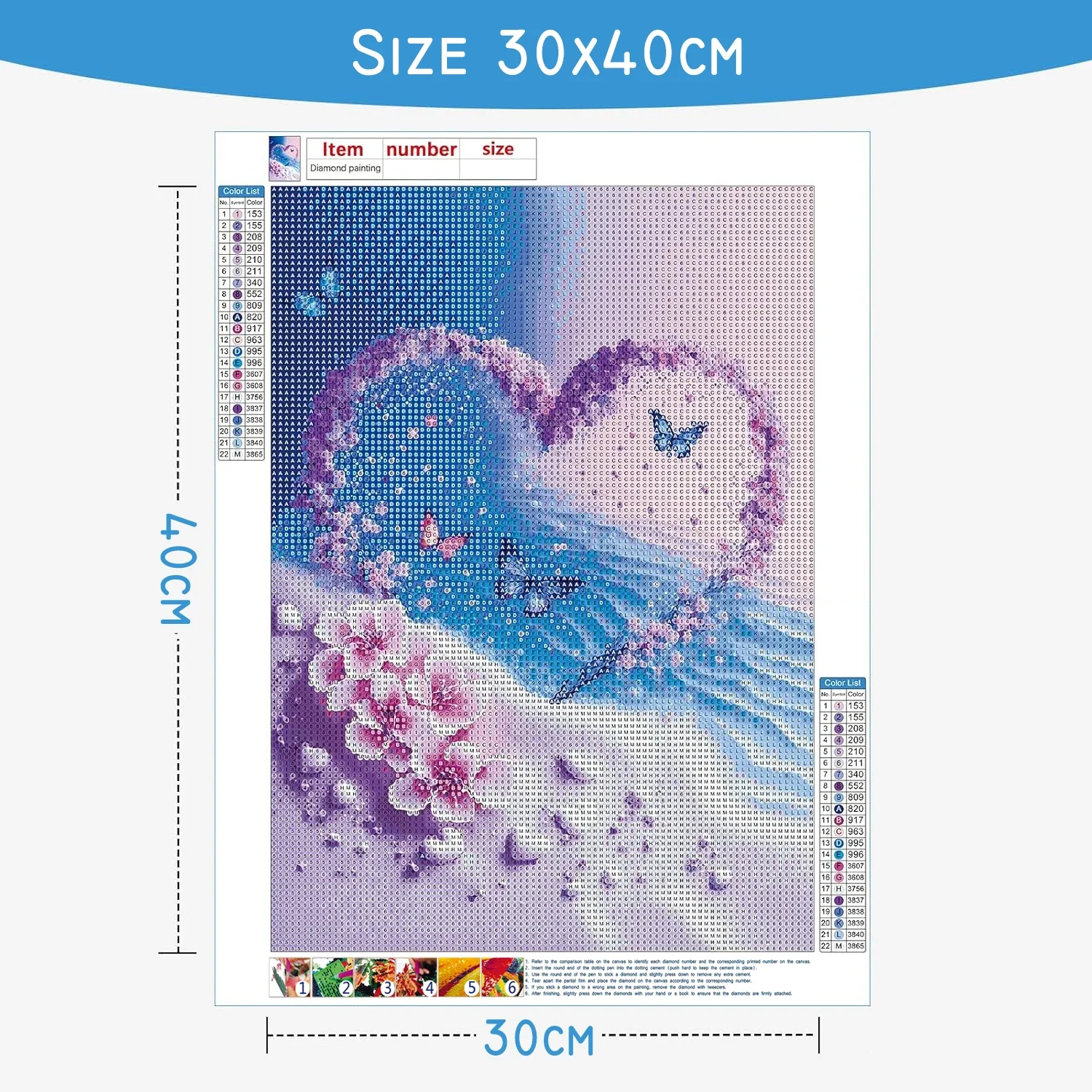 Pintura em mosaico de diamante - Resin Art Wallpaper avaliação e preço