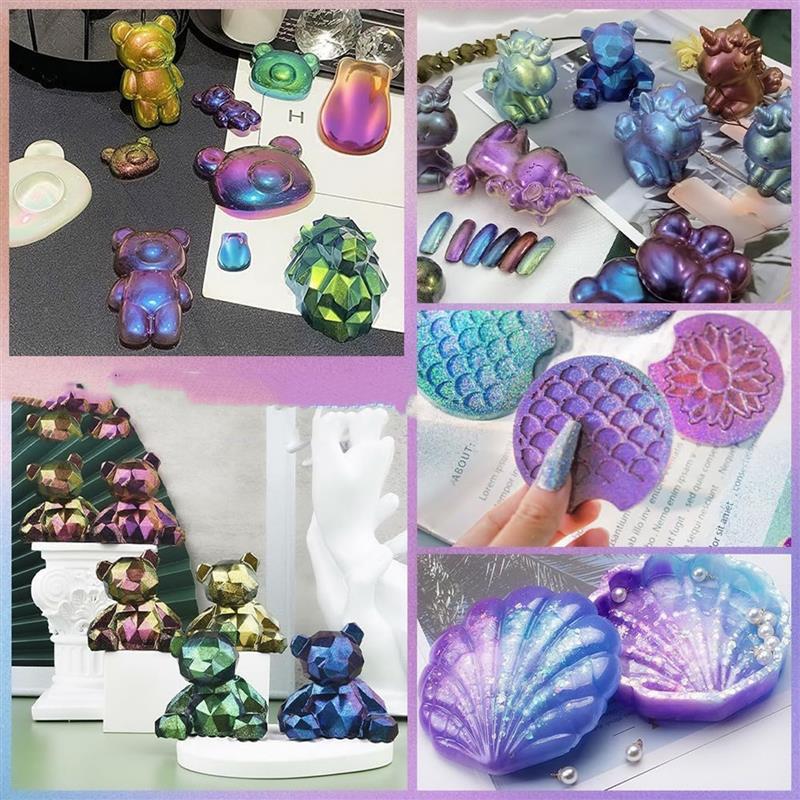 Magia Descolorido Pó Perolado, - Resin Dye Opaque avaliação e preço