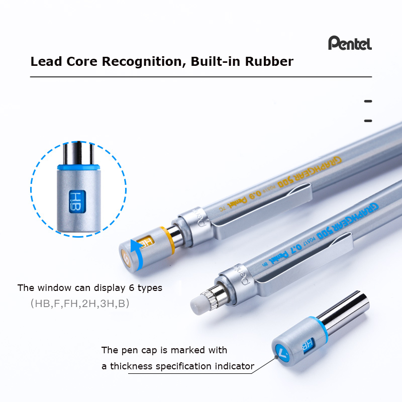 Pentel lápis mecânico graphgea - Pentel Pen Graphgear avaliação e preço