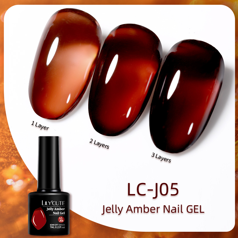 Lilycute 7ml geléia âmbar gel  - Resin Dye Opaque avaliação e preço