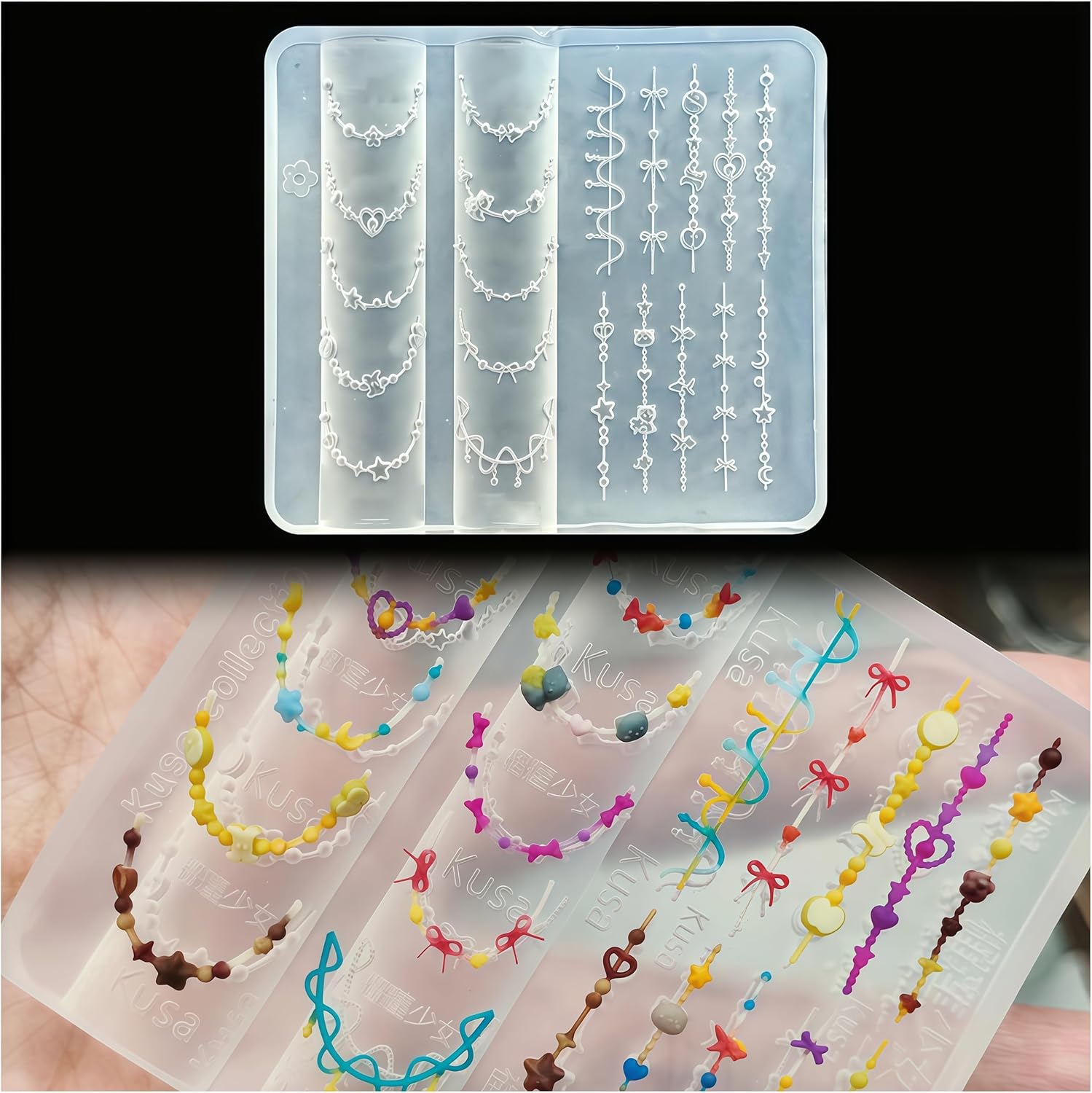 3d grânulo colar gel arte do p - Resin Art Templates Free avaliação e preço