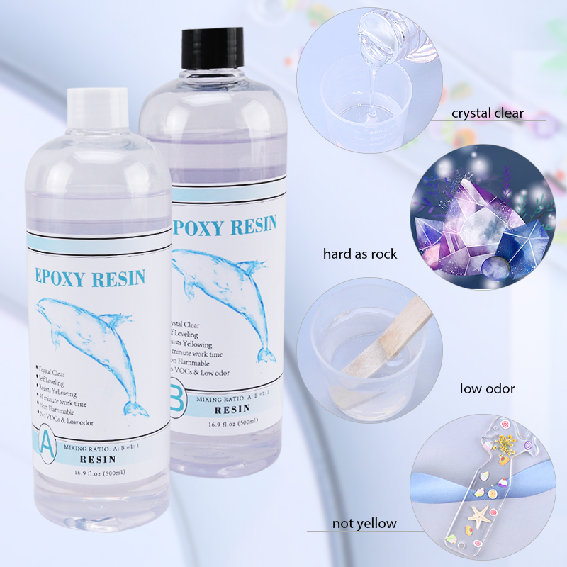 1:1 resina epóxi transparente  - Uv Resin Clear Hard avaliação e preço