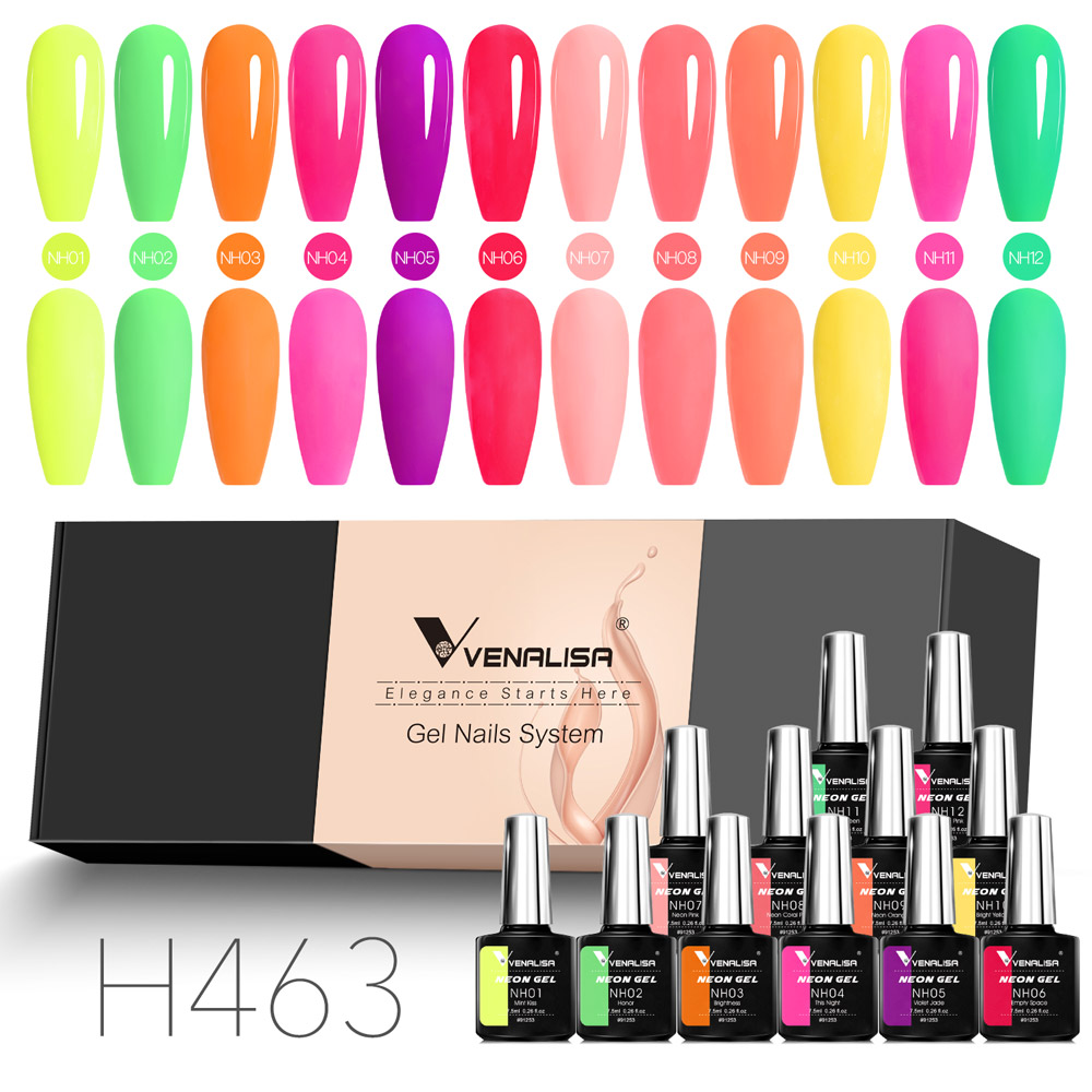 Kit de Esmalte em Gel Neon VEN - Resin Art Training avaliação e preço