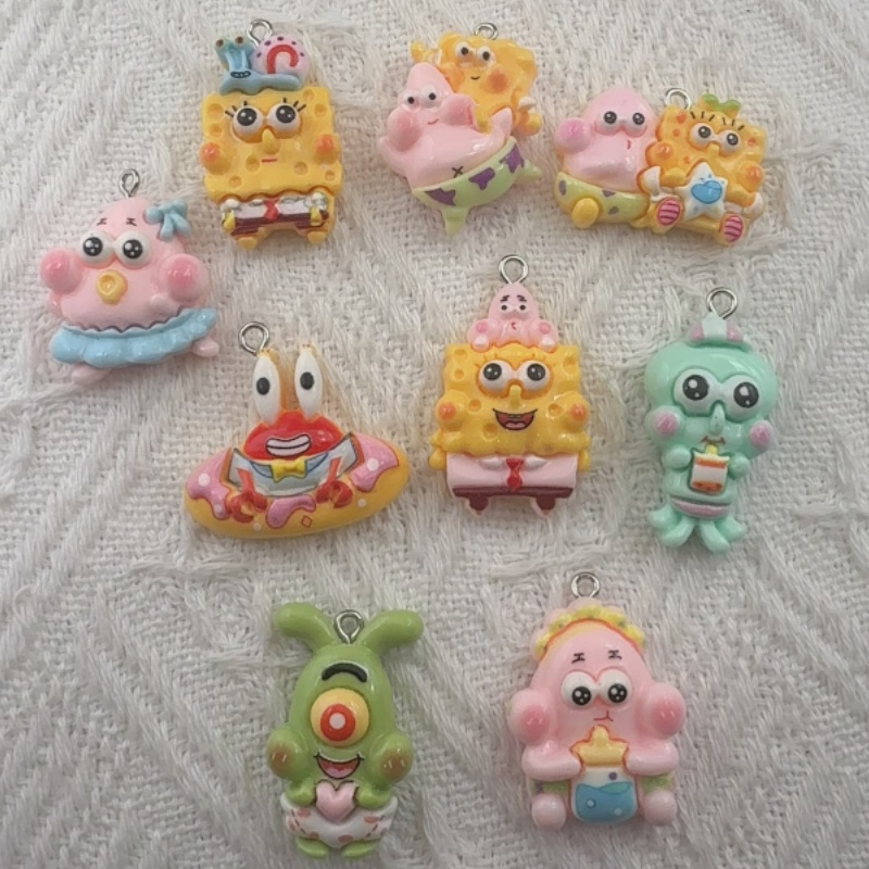 10 peças de pingente de resina - Resin Art Notes avaliação e preço