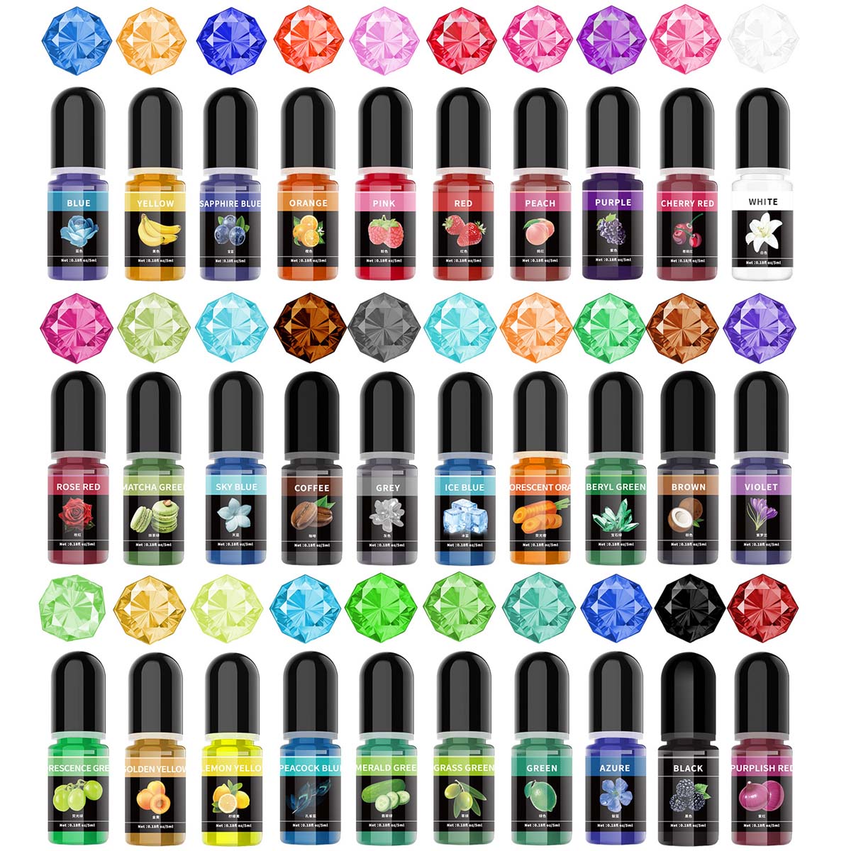 5ml/garrafa pigmento de resina - Resin Art Bottle avaliação e preço