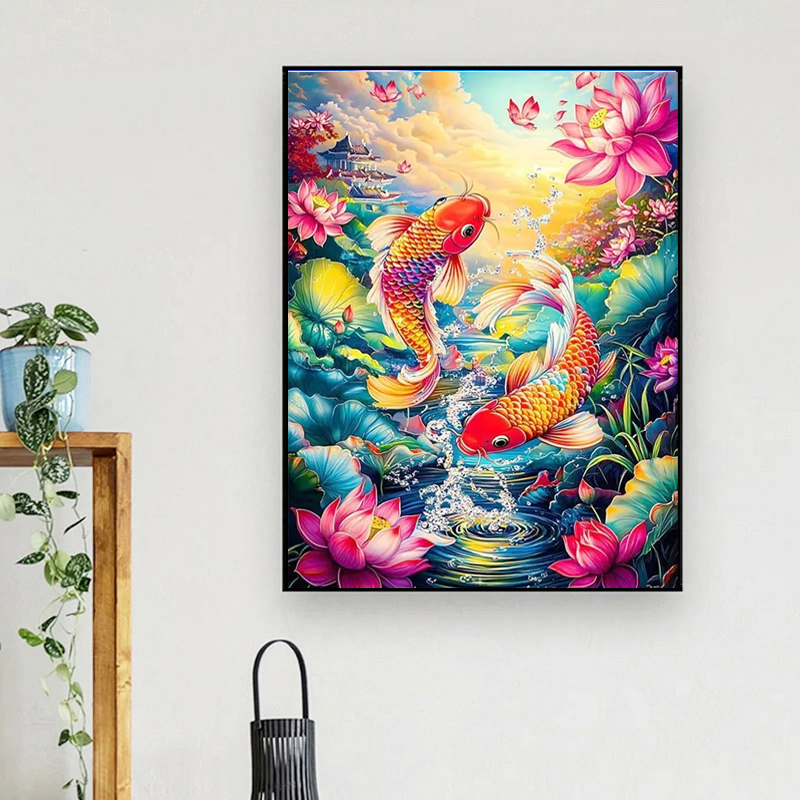 Ab fada poeira broca pintura d - Resin Art Wallpaper avaliação e preço