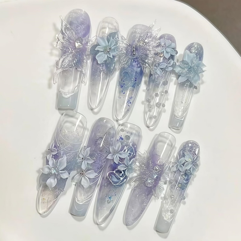 3d borboleta flor gel arte do  - Resin Art Templates Free avaliação e preço