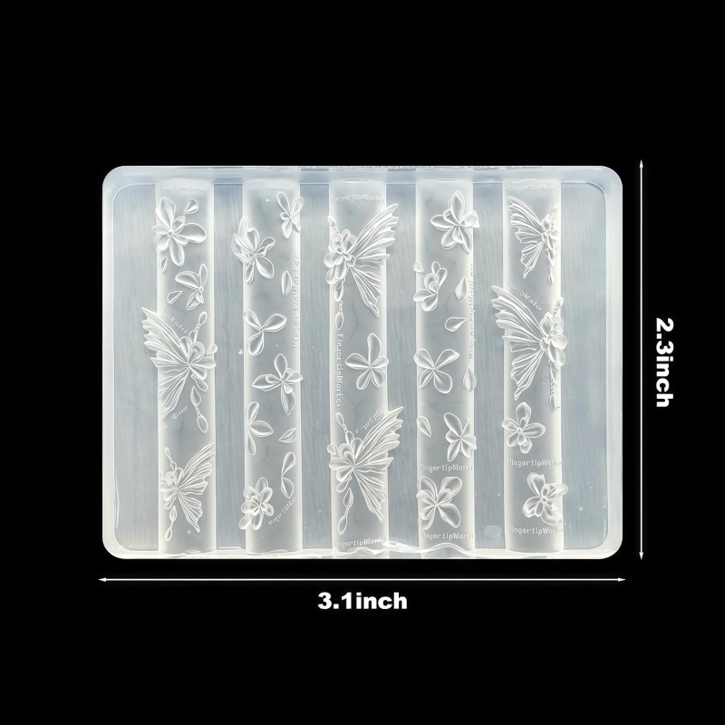 3d borboleta flor gel arte do  - Resin Art Templates Free avaliação e preço